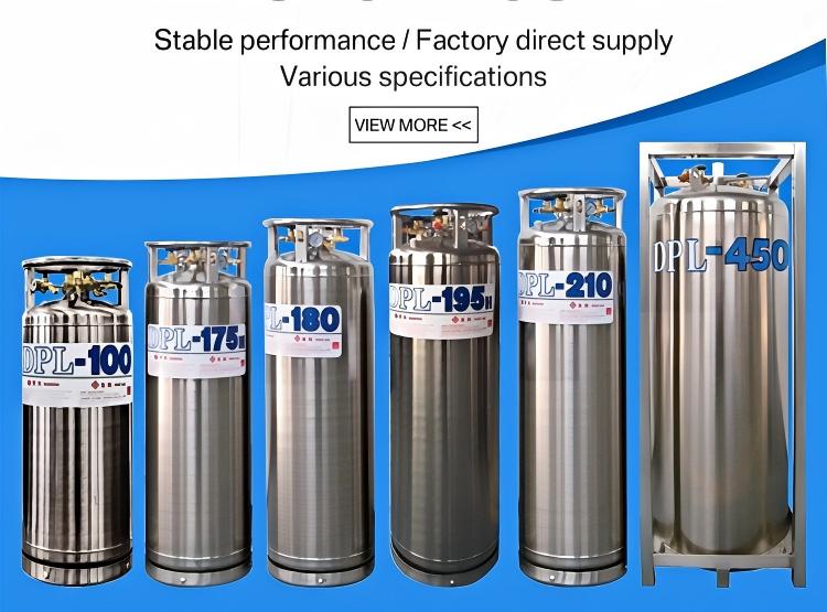 Vacuum-Insulated 175L Dewar Flask