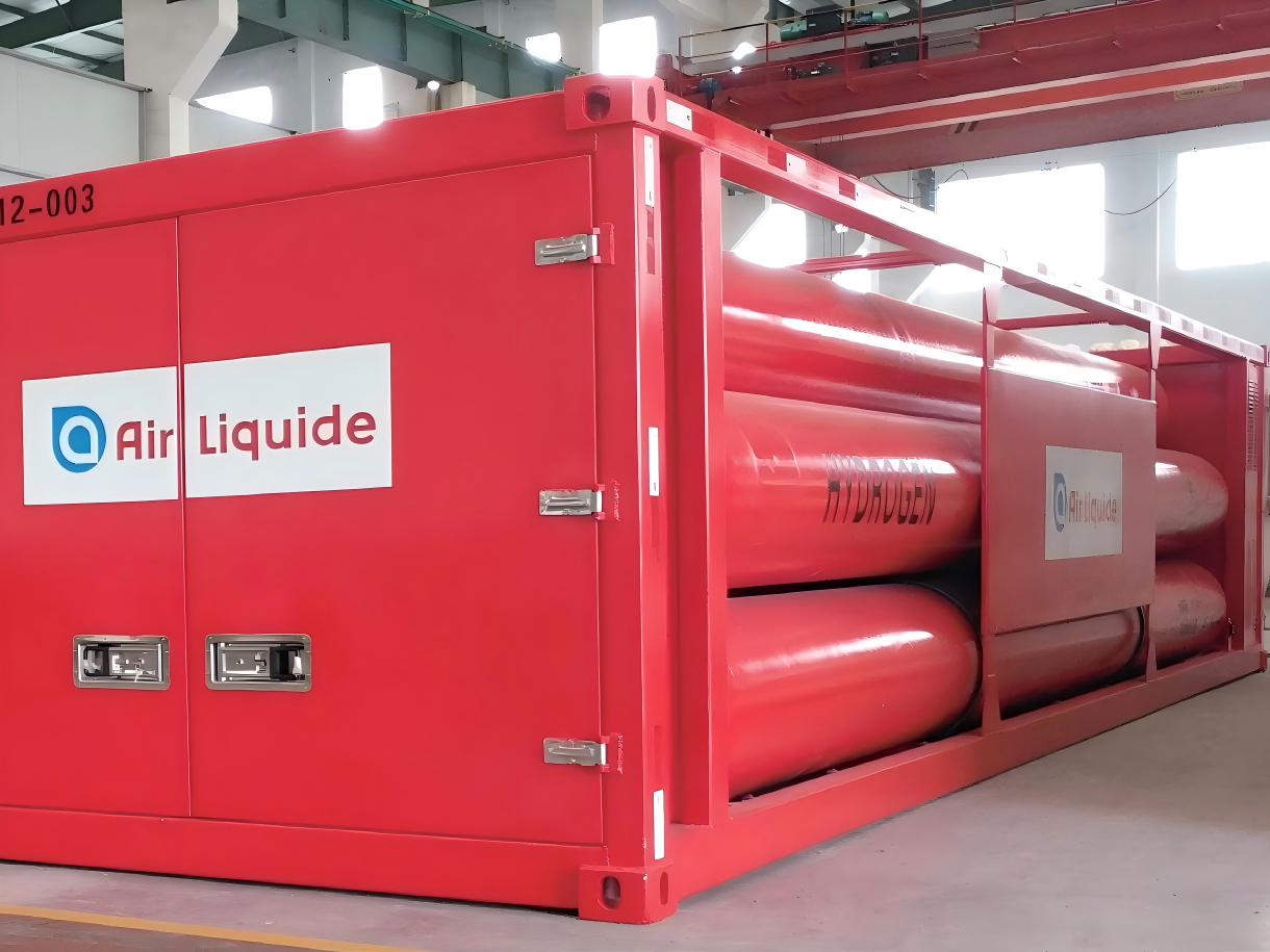 9 Pipes CNG Tube Trailer