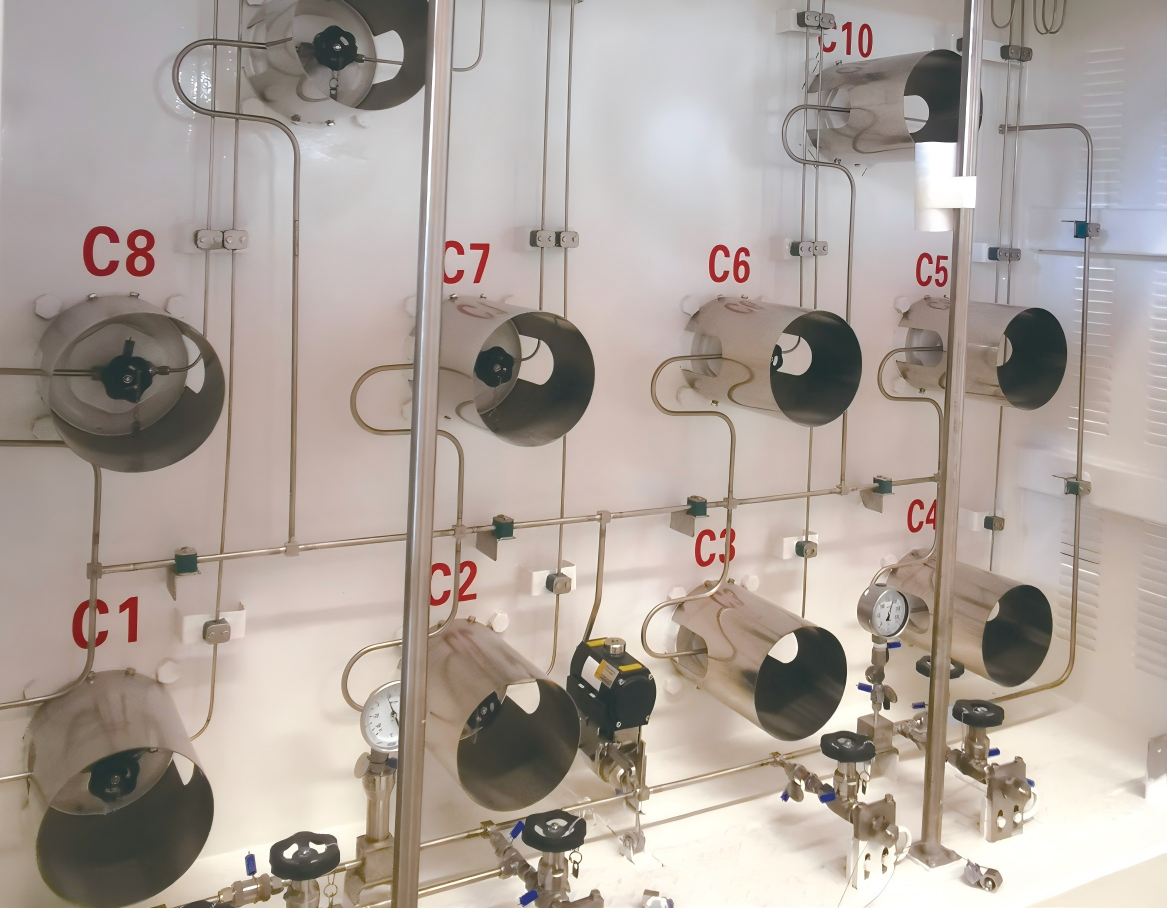 9 Pipes CNG Tube Trailer