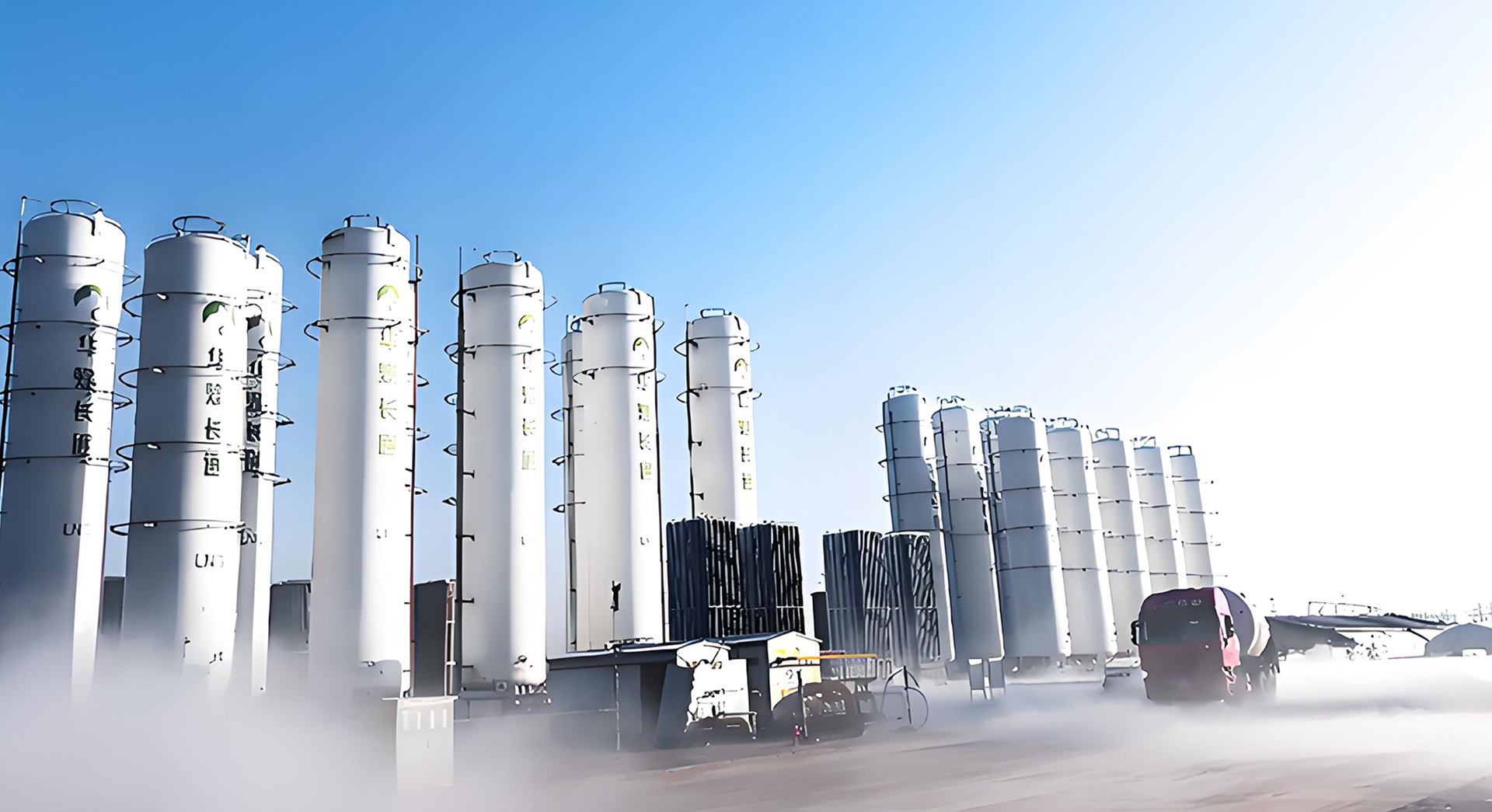 200m3 lng cryogenic tank farm project supplier for large scale gas storage facility