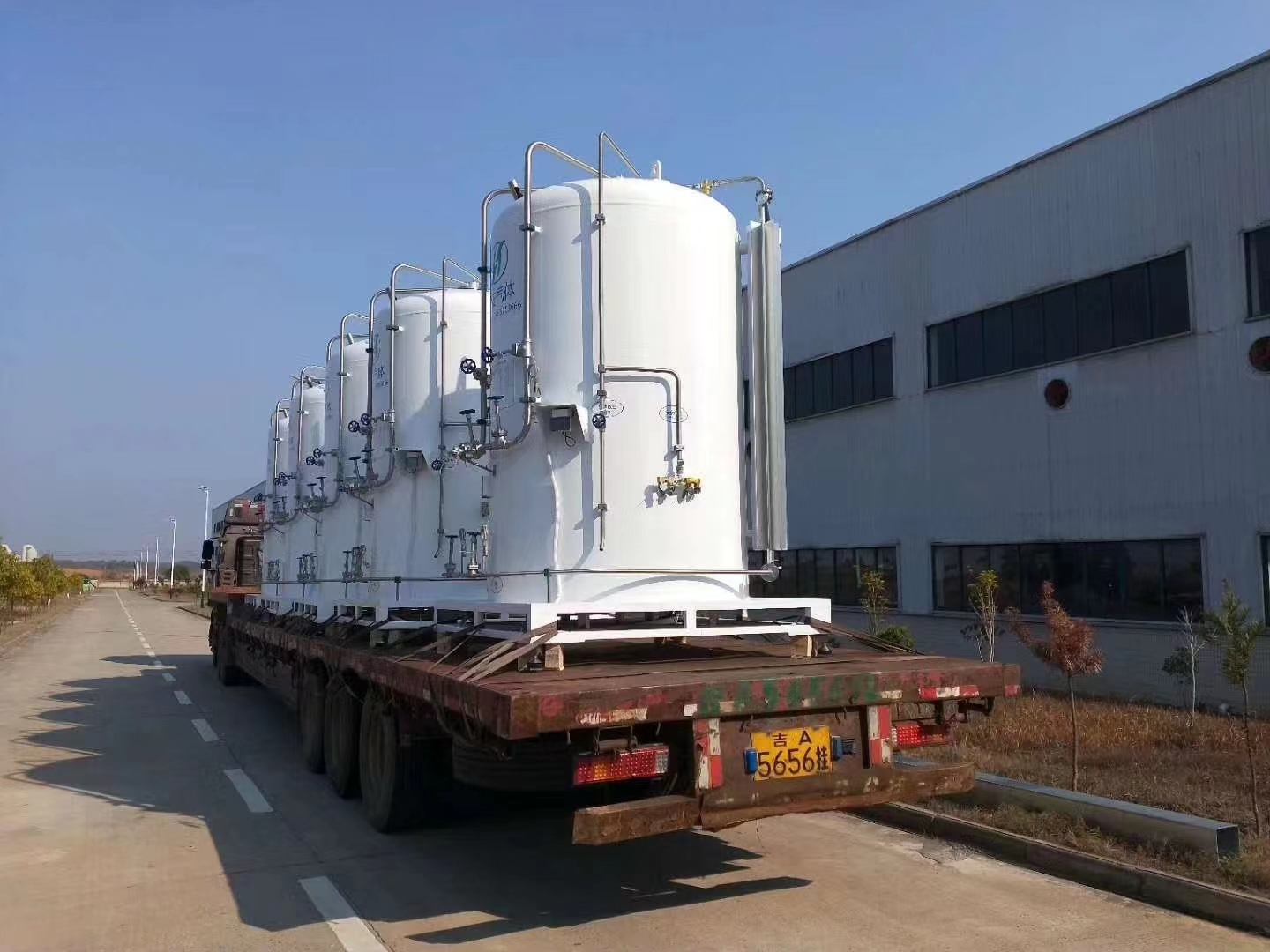 5m&sup3; Liquid Oxygen Cryogenic Tank