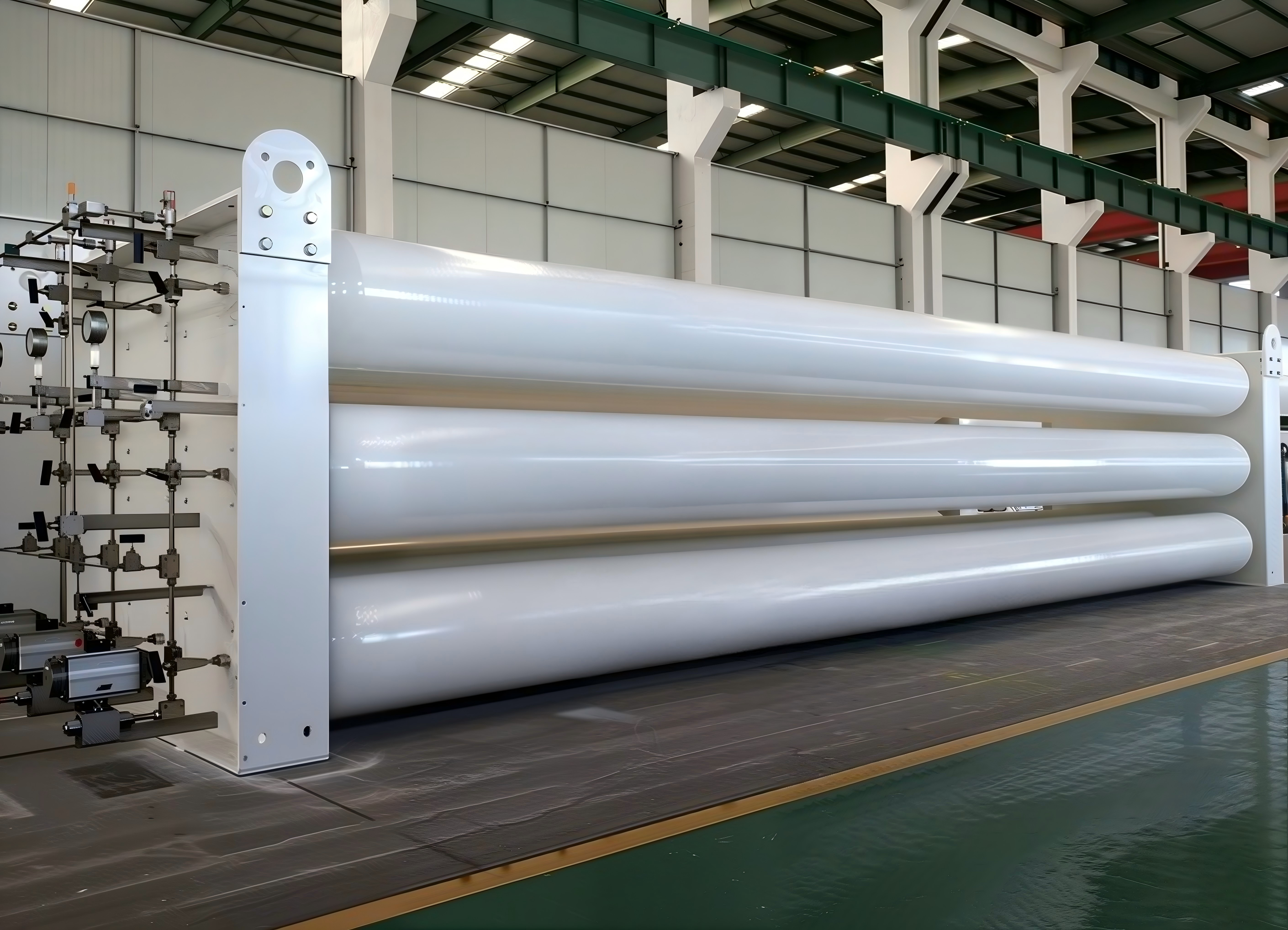 9 Pipes CNG Tube Trailer