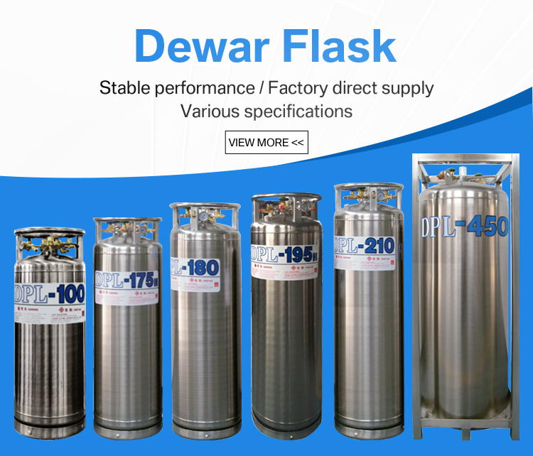 Cryogenic 195L Industrial Dewar Flask
