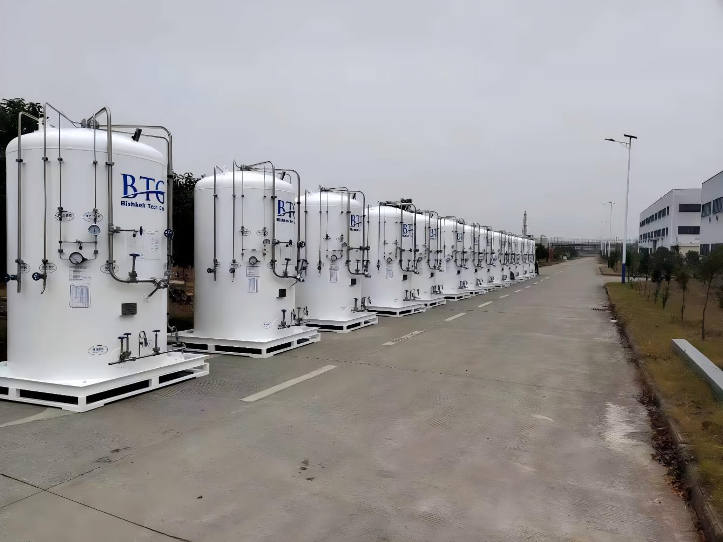 10m&sup3; Liquid Gas Cryogenic Tank