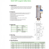 DA21F-40P (DA-25,DA-25A1,DA-25A2,DA-25A2,DA-25A3,DA-25A4) Cryogenic Safety Valves