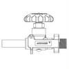 SDJ10(SDJ10-1 SDJ10-2 SDJ10-3) Brass/Stainless Steel Low Pressure Locks for CGA Fitting for Dewar Bottle Gas Cylinders 