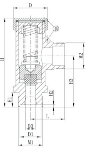 DA21F-40P（DA-15,DA-15A1,DA-15A2,DA-15A3) Cryogenic Safety Valves