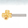 Fittings（Brass Crosses with Stainless Steel Tube welded，Brass Straight Fitting，Brass 45°Elbow，Brass 45°Adapter）