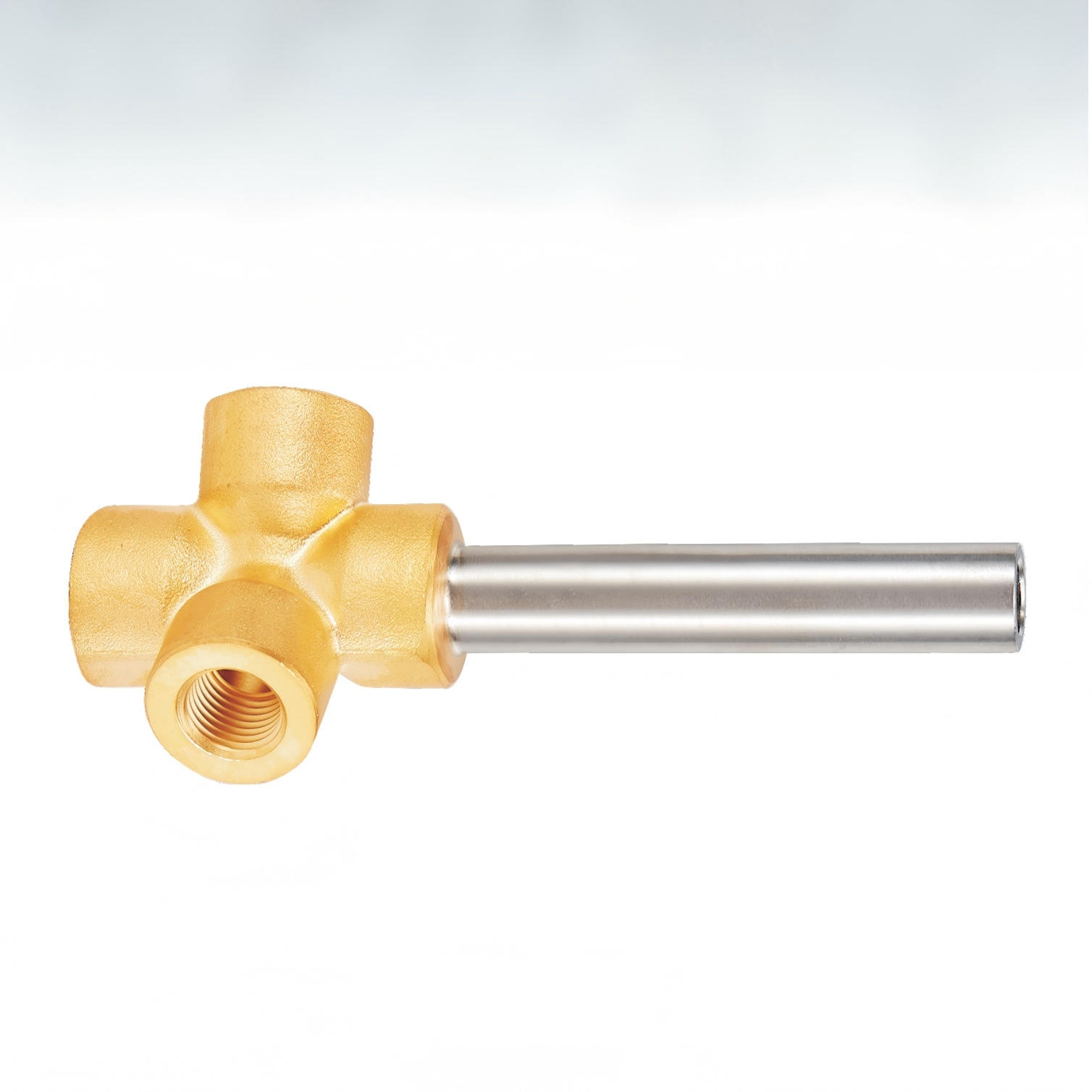 Fittings（Brass Crosses with Stainless Steel Tube welded，Brass Straight Fitting，Brass 45°Elbow，Brass 45°Adapter）