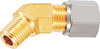 Fittings（Brass Crosses with Stainless Steel Tube welded，Brass Straight Fitting，Brass 45°Elbow，Brass 45°Adapter）