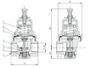 DYZ15C Cryogenic CombiPressure Regulator