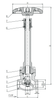  DJ61F-40P(DJ-15D,DJ-20D,DJ-25D,DJ-32D,DJ-40D,DJ-50D,DJ-65D) Cryogenic Globe Valves