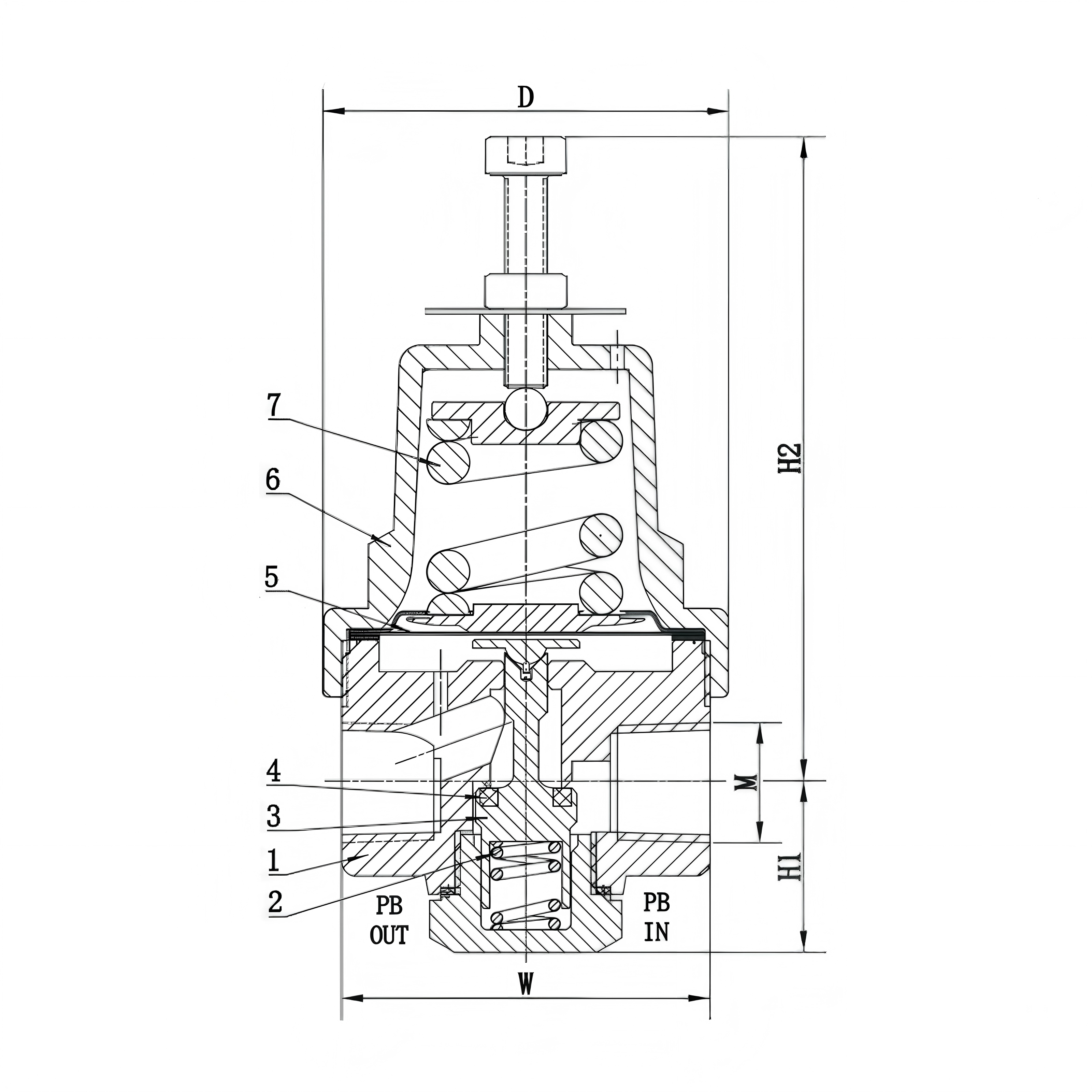 DYS10A Cryogenic Pressure-Building Regulator