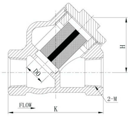 DGF15/25B Cryogenic Strainer
