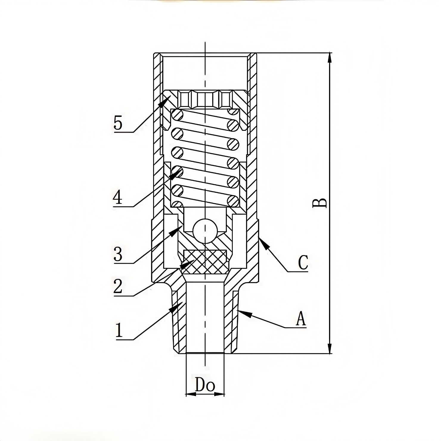 DA08 Cryogenic Safety Valves for Dewar Bottle Gas Cylinders Brass