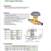DJ-10C Cryogenic Globe Valves Accessory for Dewar Bottle Gas Cylinders Low Pressure Brass
